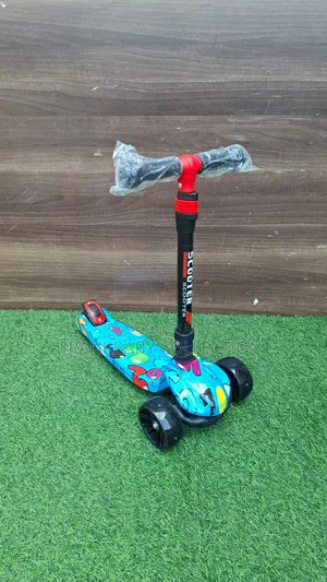 Kids Balance Scooter With Wide Anti-Slip Deck