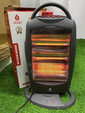 NEW ARRIVALS 400W Nunix Room Heater HQ1250 3 Heating Bars