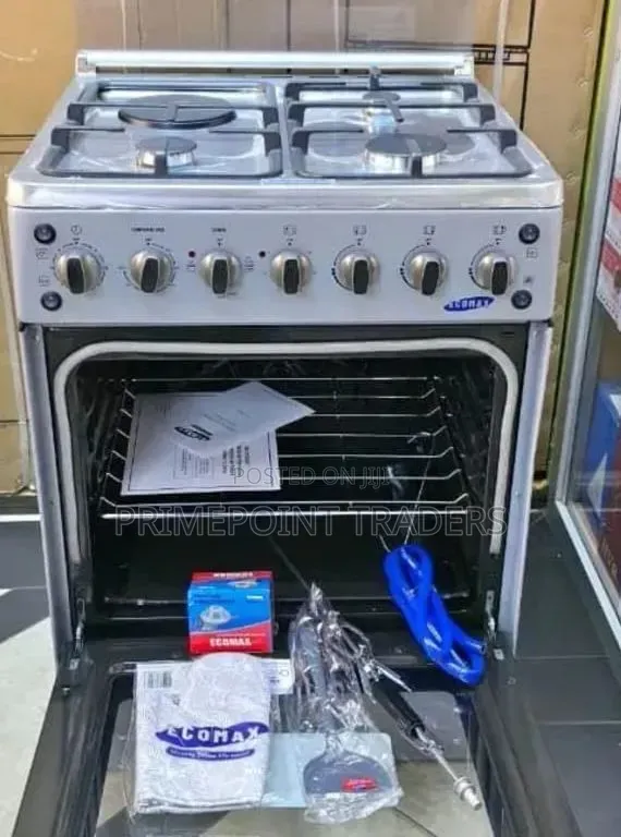 Ecomax 60*60 3+1 , Rotisserie Sensor Flame Failure , Electric Oven