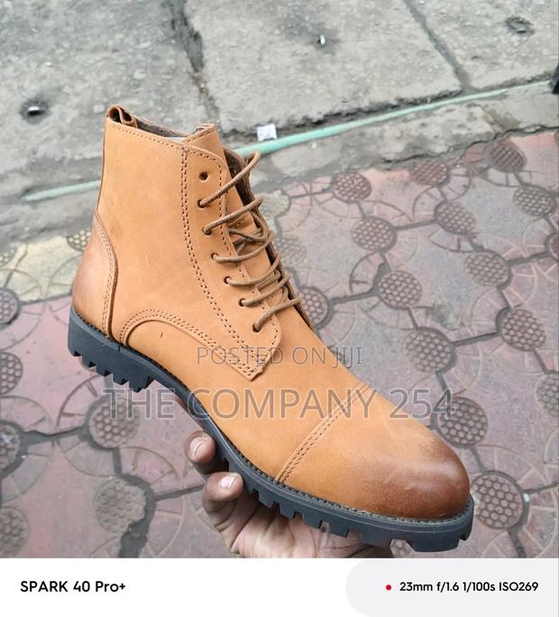 Quality Casual Leather Timberland Sued Low Boot With Rubber Sole - thumbnail 4