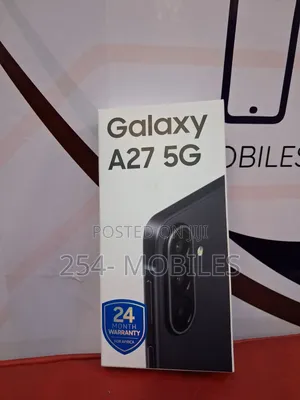 New Samsung Galaxy A27 128 GB Black