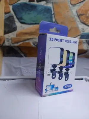 AY-83 LED Fill Light With Clip Mount for Smartphones