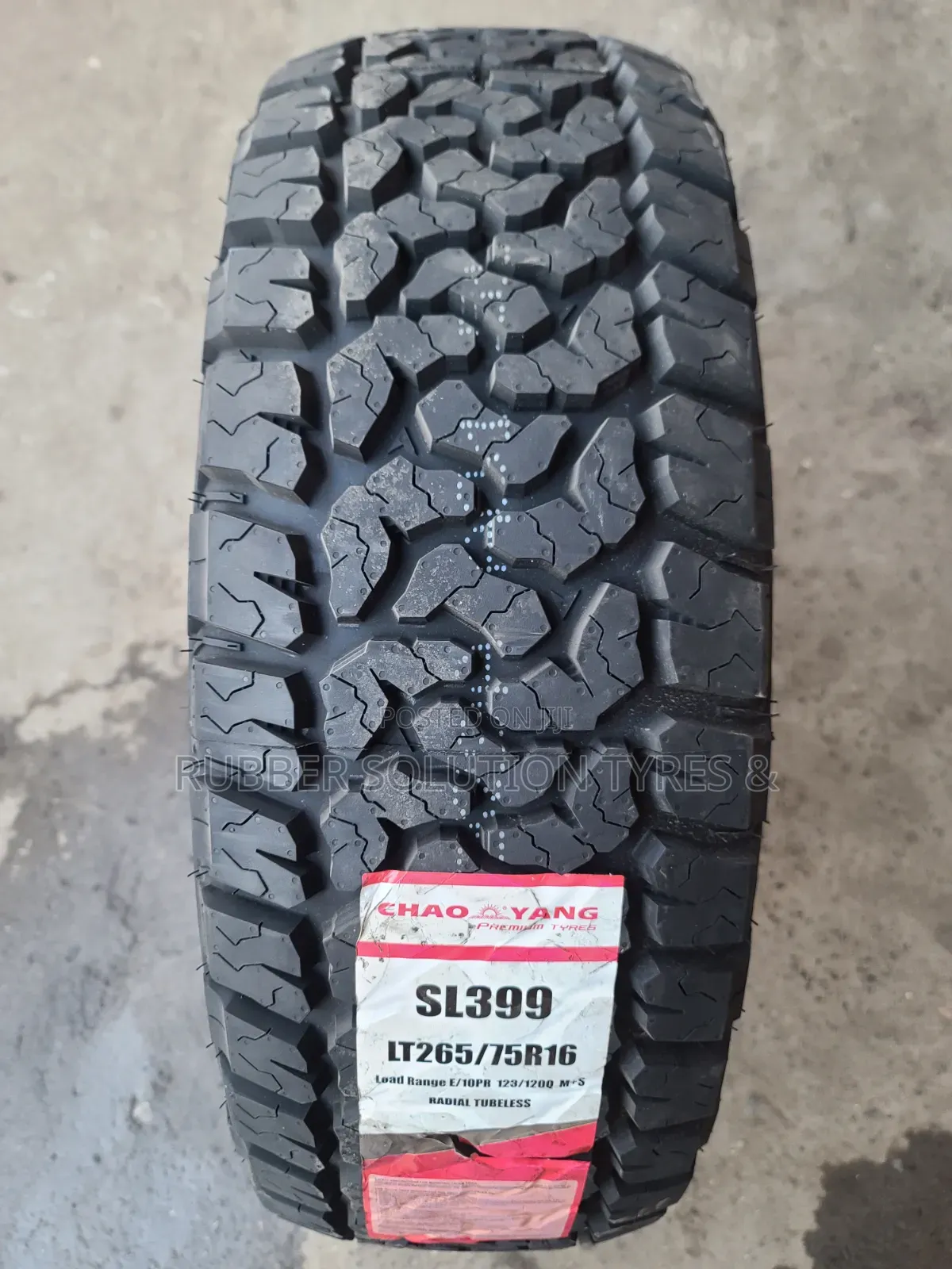 Lt 265 /75 R16 Chaoyang Tyres Sl-399 10pr All-Terrain