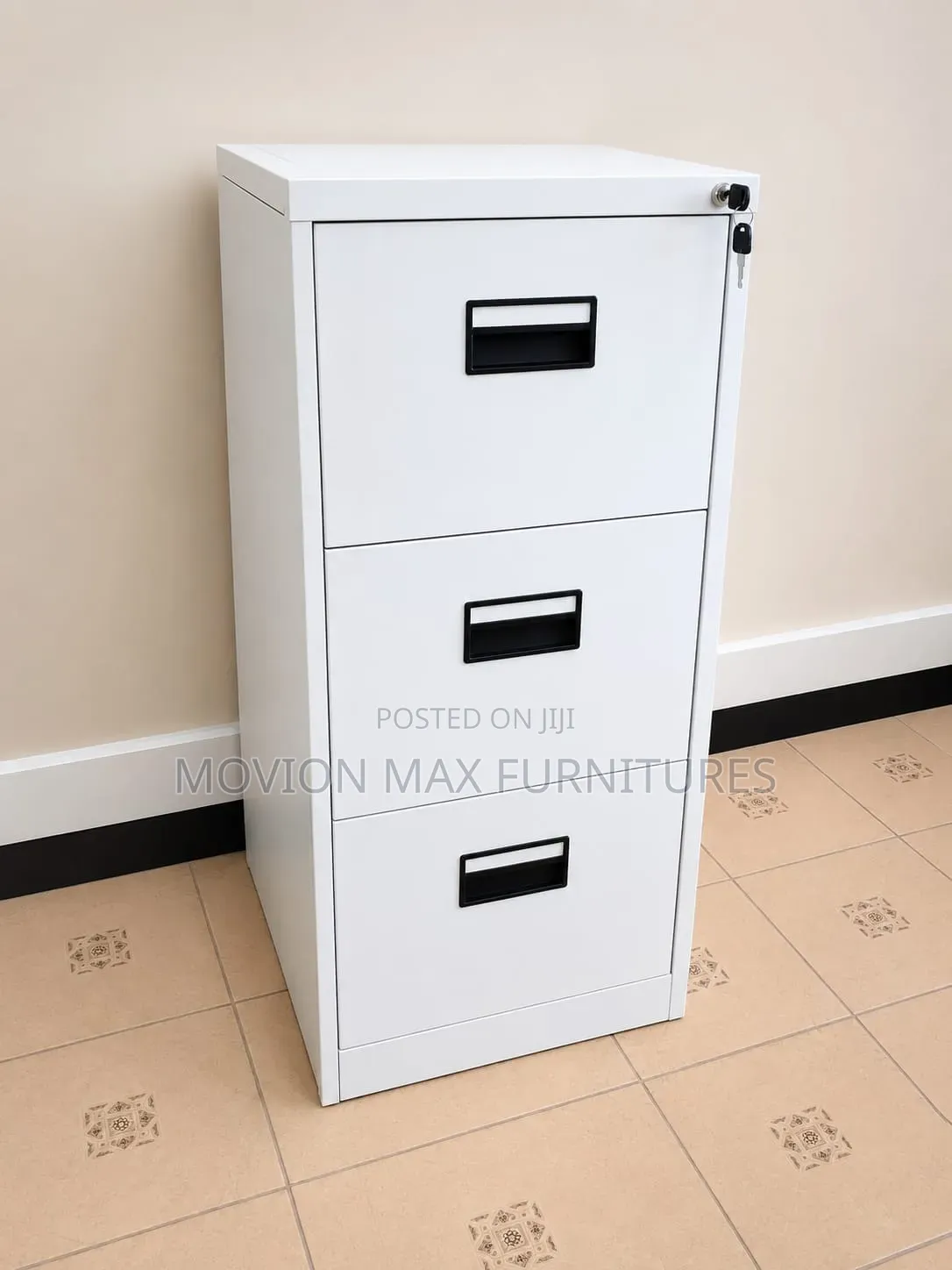 Pedestal 3drawers Storage Cabinet