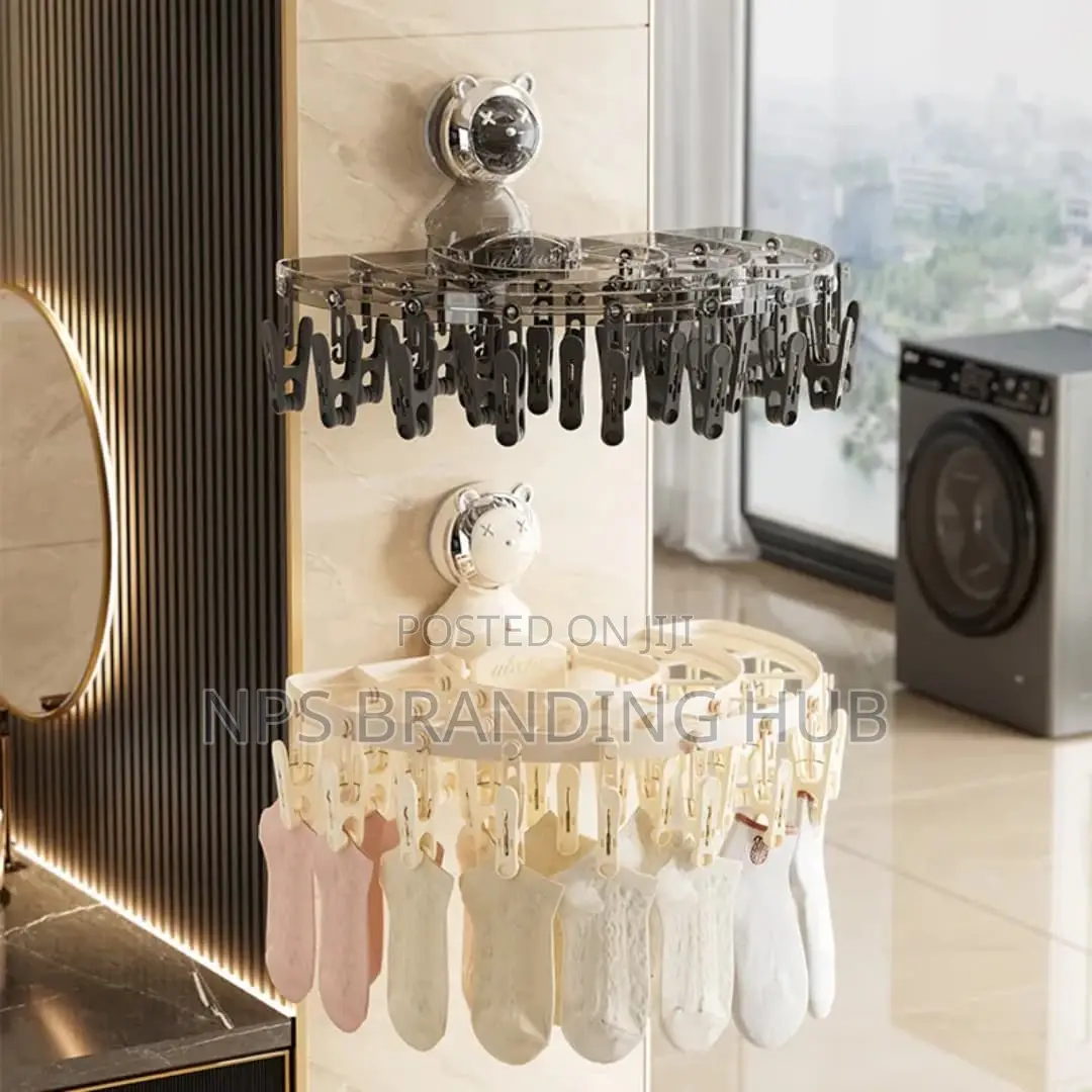 Wall Mounted Clothes and Socks rack(el.b