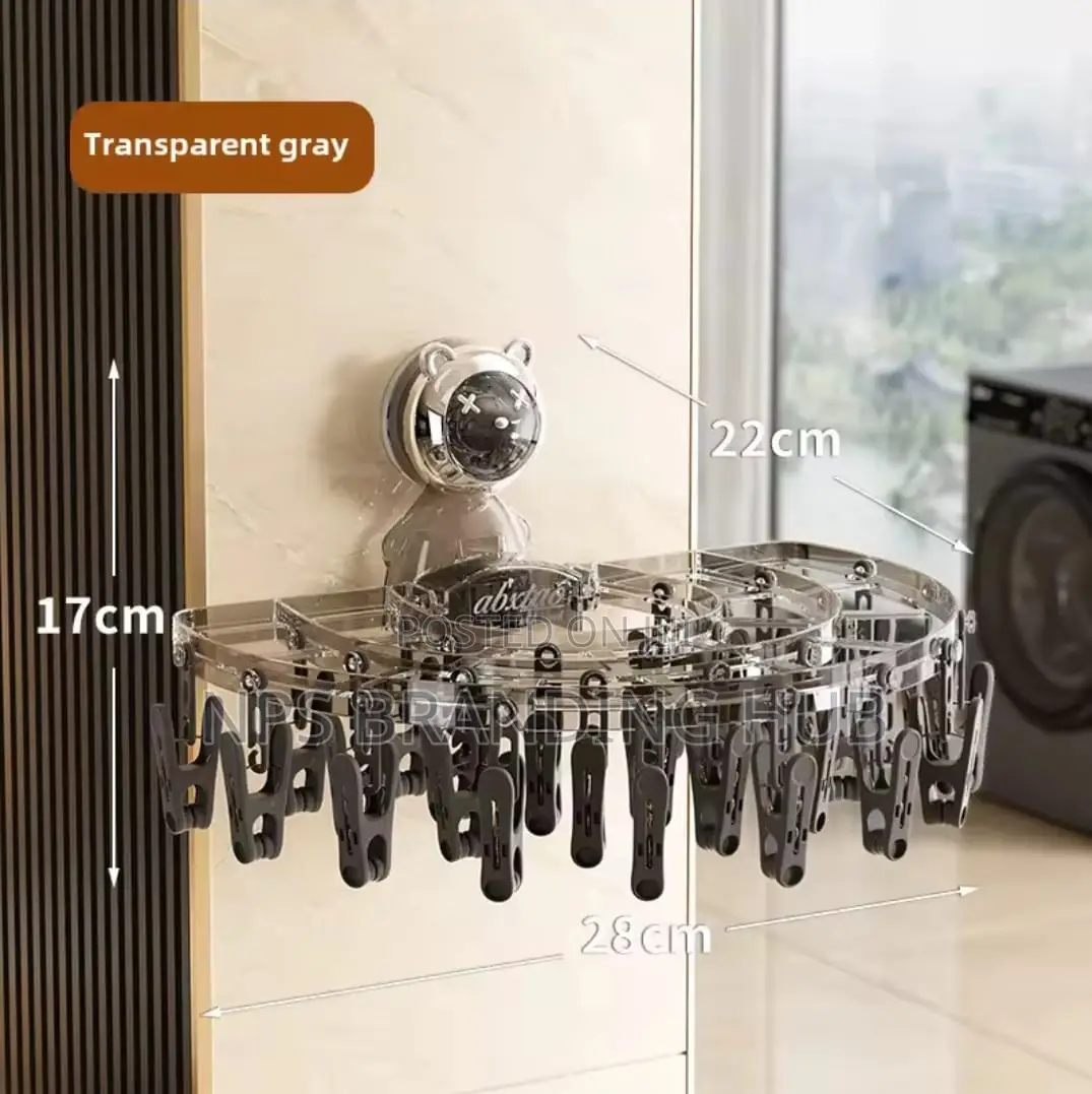 Wall Mounted Clothes and Socks rack(el.b