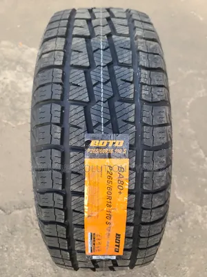 265 /60 R18 BOTO TYRES 110 S All-Terrain