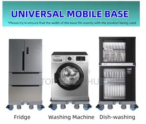 Double Rod,double Wheel Heavy Duty Fridge/Washing Machine/Cooker Stand