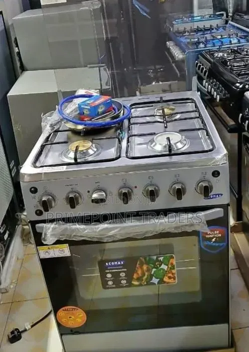 Ecomax 50×55 Gas Electric Cooker With Oven – Ready-to-Cook Package