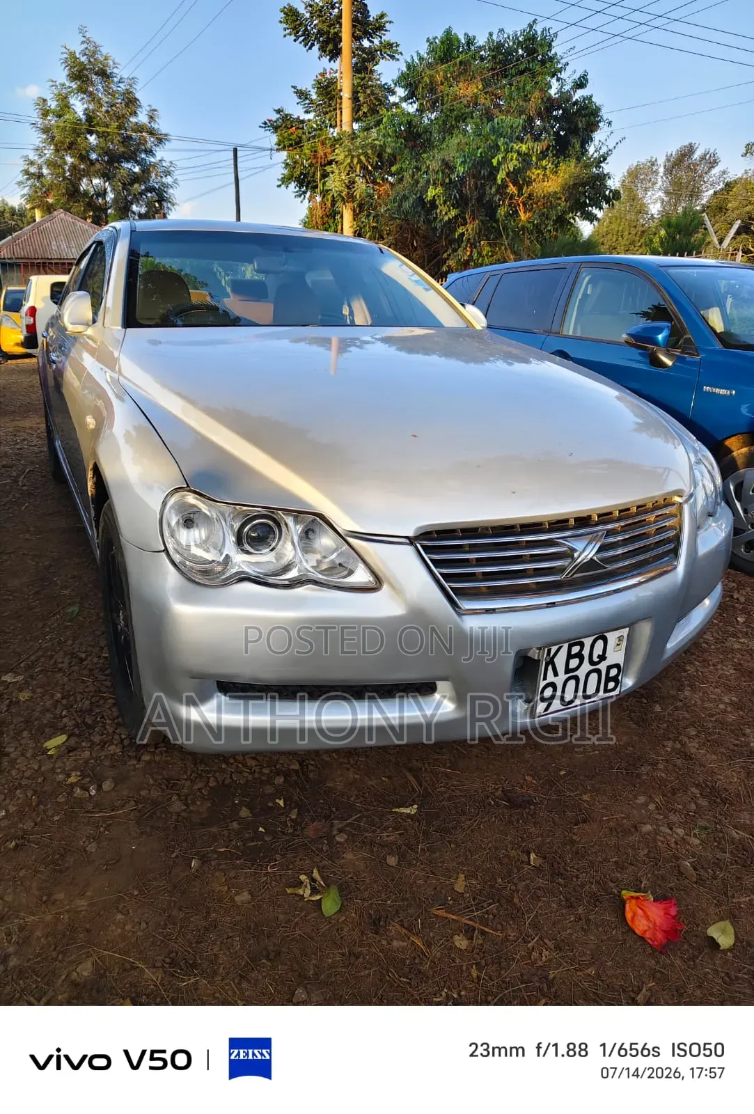 Toyota Mark X 2.5 RWD 2007 Silver