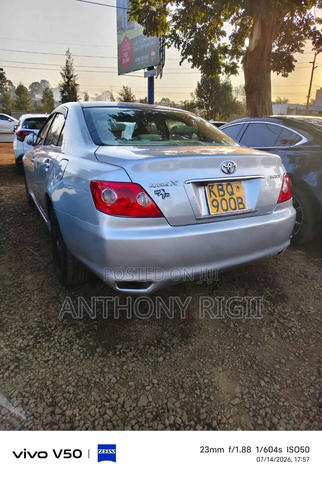 Toyota Mark X 2.5 RWD 2007 Silver