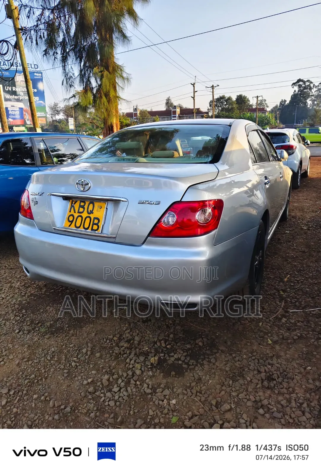 Toyota Mark X 2.5 RWD 2007 Silver