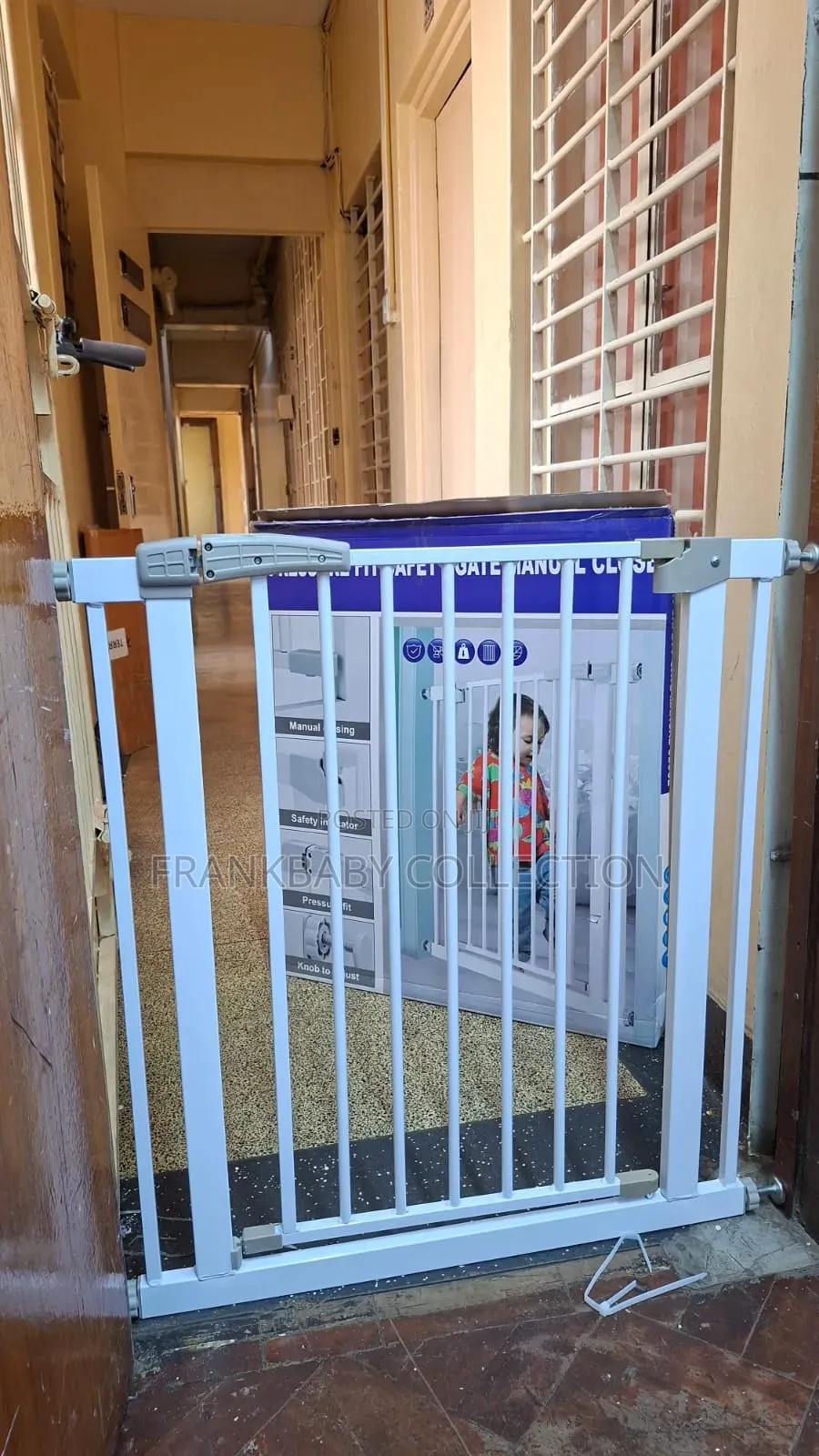 Baby Safety Gate for Stairs Doorways