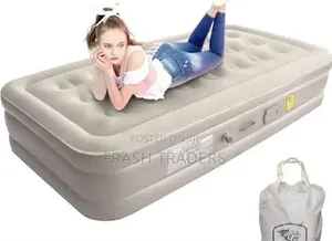 Premium Double Inflatable Bed With Strong Support