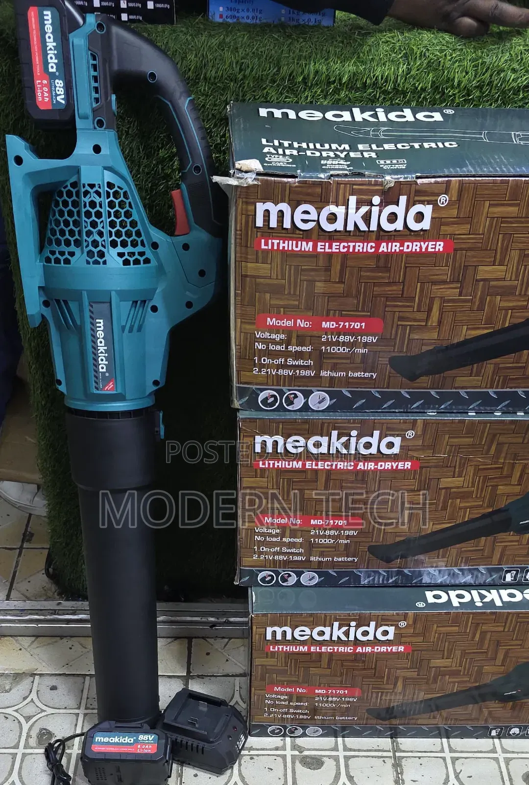 Meakida Cordless Leaf Blower 88v