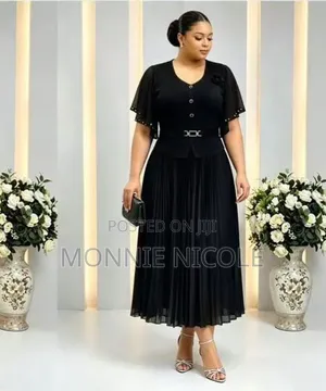Elegant White Teyaki High Quality Dress