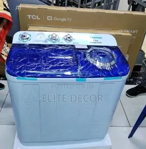 Hisense 7.5KG Twin Tub Washing Machine – Semi-Automatic Washer