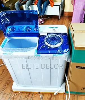 Hisense 7.5KG Twin Tub Washing Machine – Semi-Automatic Washer