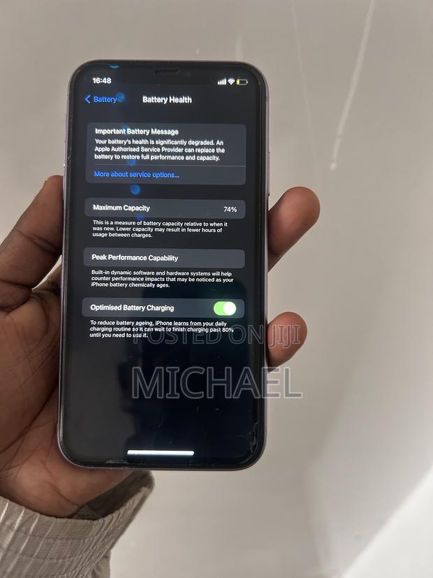 Apple iPhone 11 64 GB Purple - thumbnail 3