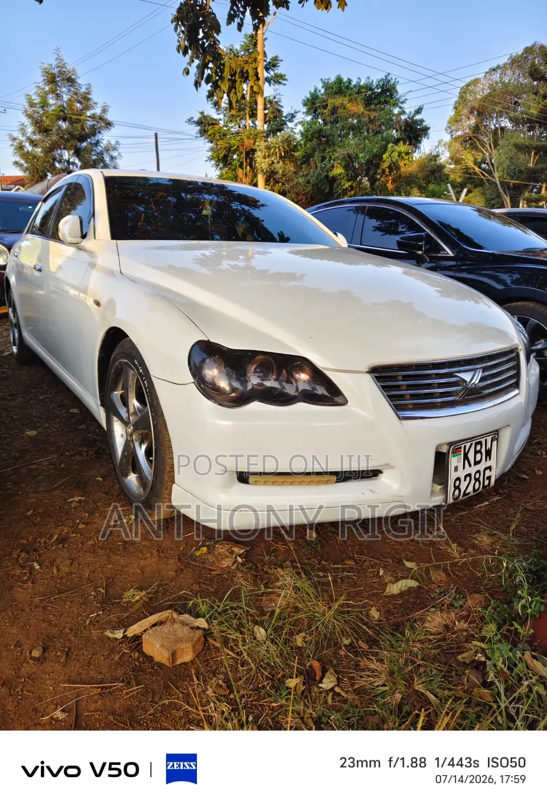 Toyota Mark X 2.5 RWD 2007 White