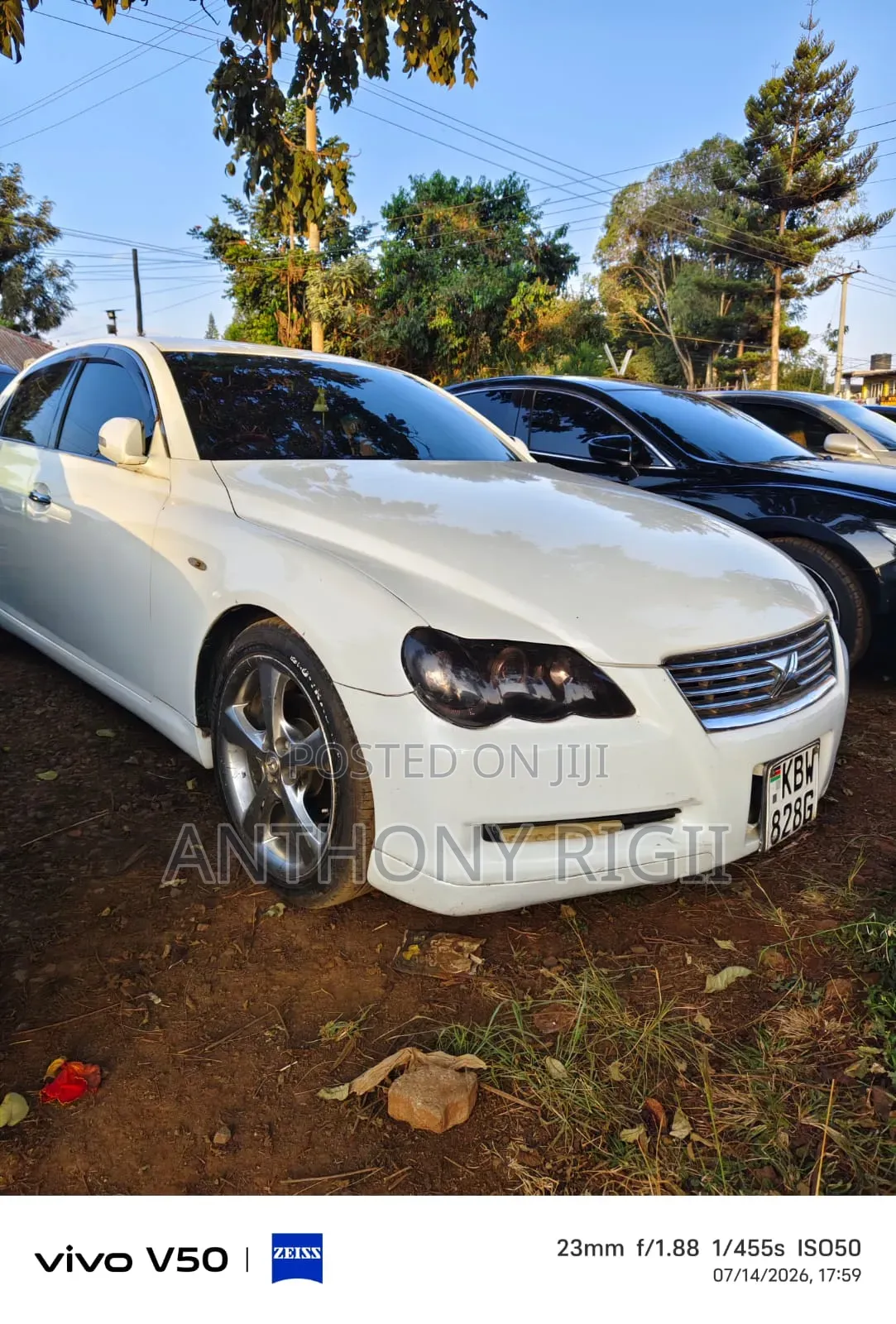Toyota Mark X 2.5 RWD 2007 White