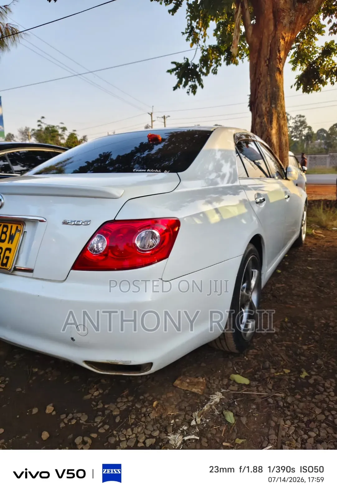 Toyota Mark X 2.5 RWD 2007 White