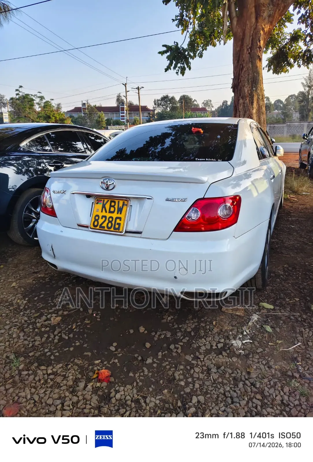 Toyota Mark X 2.5 RWD 2007 White