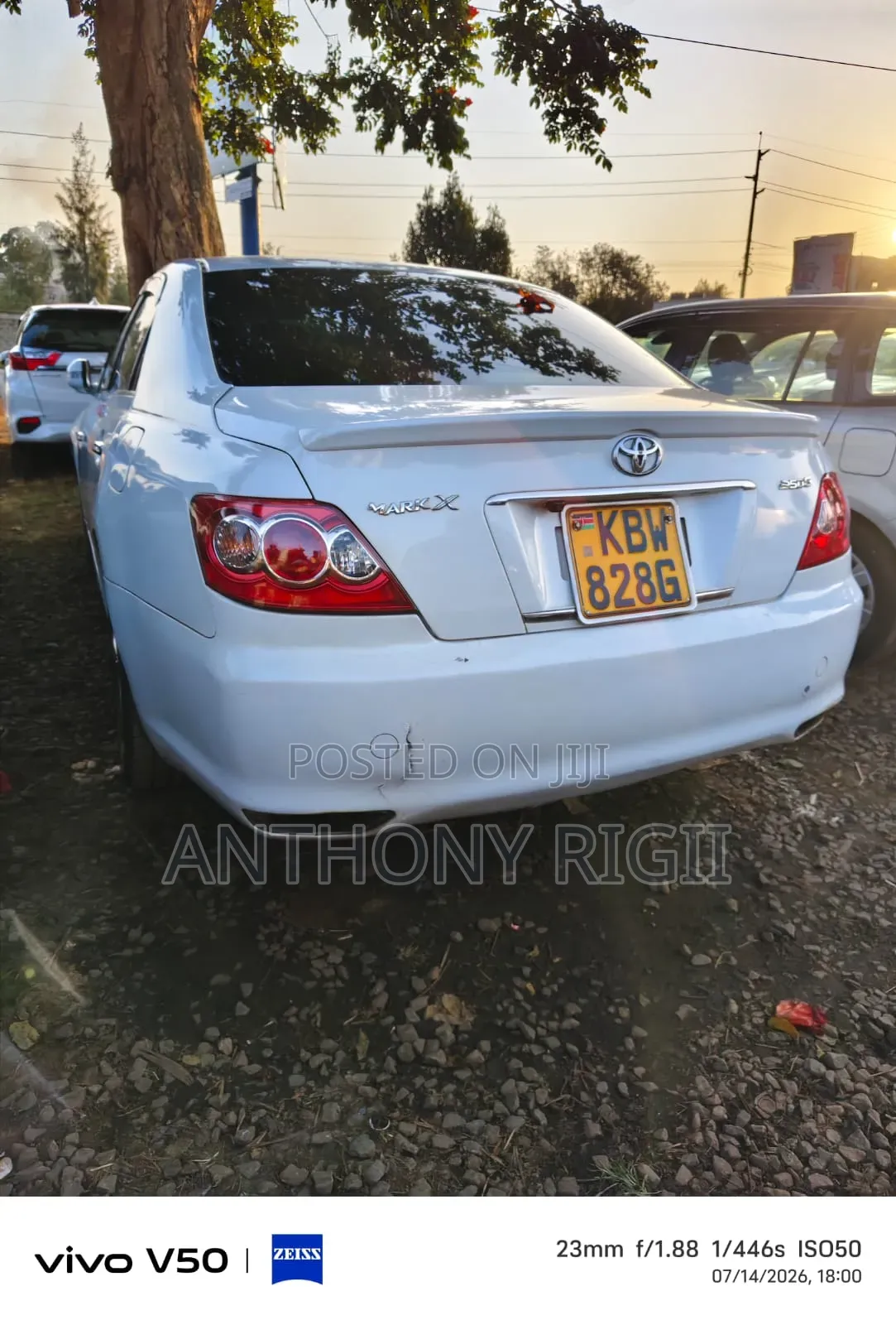 Toyota Mark X 2.5 RWD 2007 White