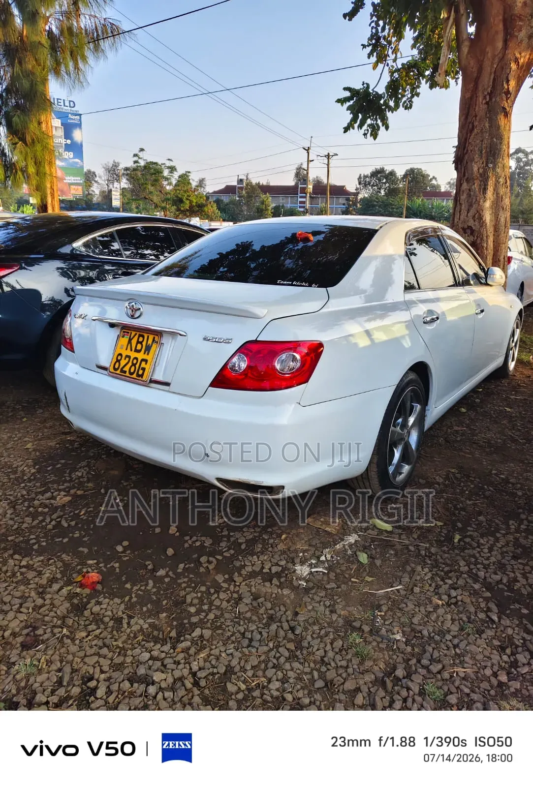 Toyota Mark X 2.5 RWD 2007 White