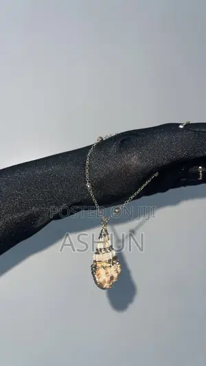 Gold Necklace, Summer Sea Shell, Gold Detailed Accessories
