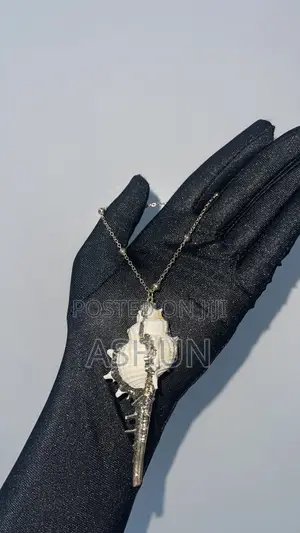 Gold Necklace, Summer Sea Shell, Gold Detailed Accessories
