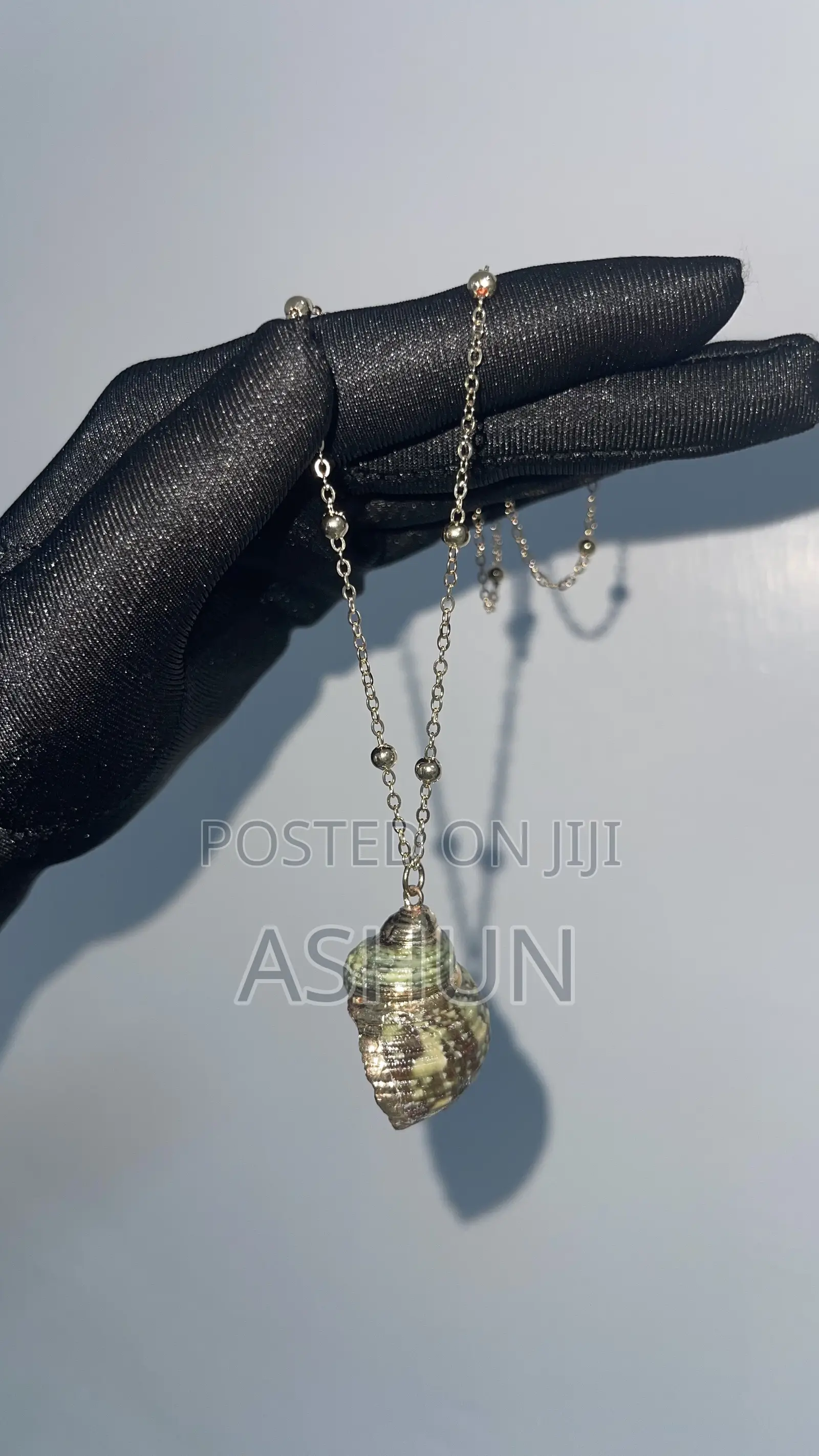 Gold Necklace, Summer Sea Shell, Gold Detailed Accessories