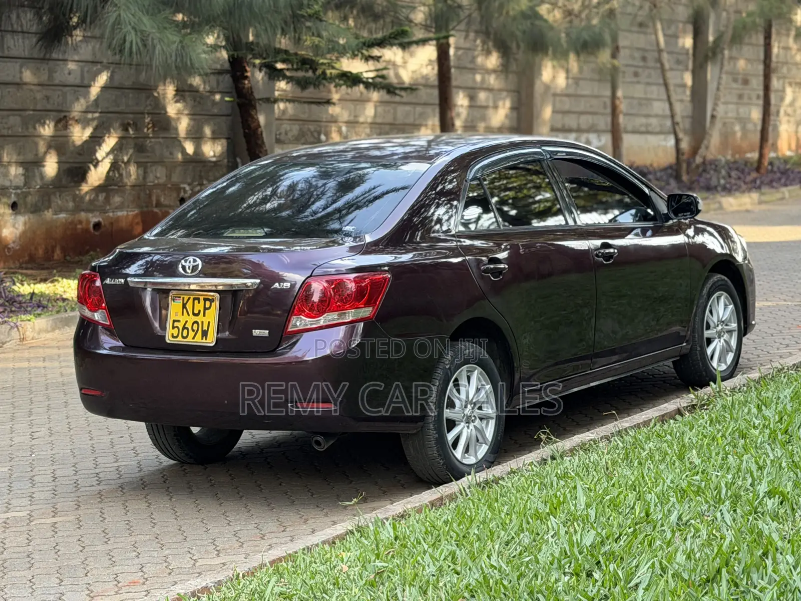 Toyota Allion 2010 Burgundy