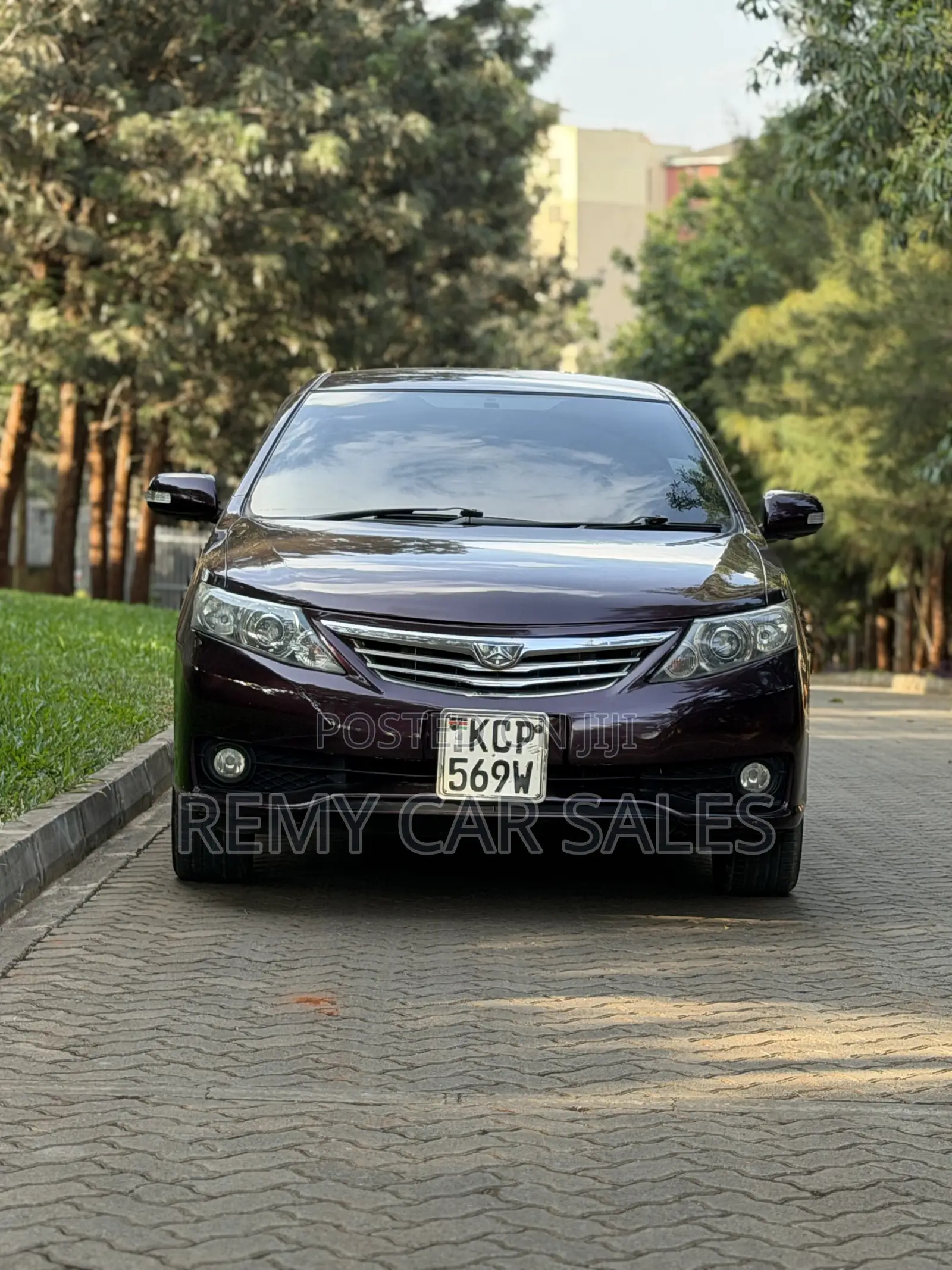Toyota Allion 2010 Burgundy