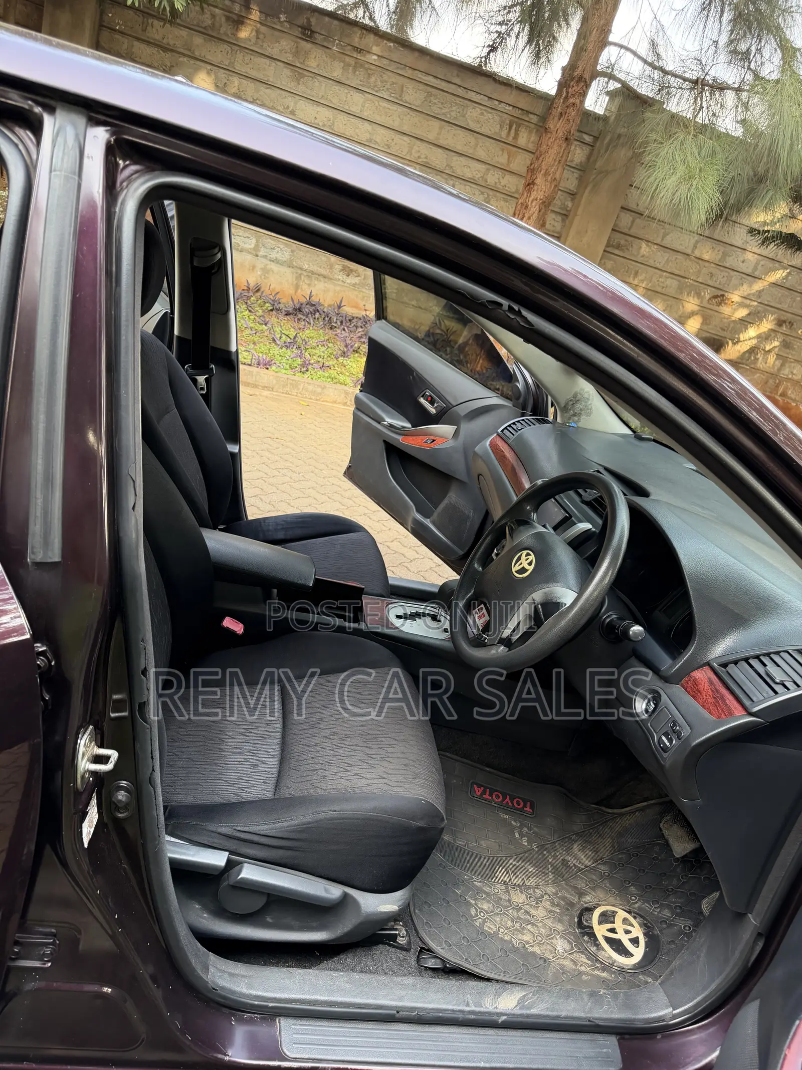 Toyota Allion 2010 Burgundy