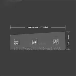 2pcs Tripple Adhesive Shower Caddy Replacement Stickers