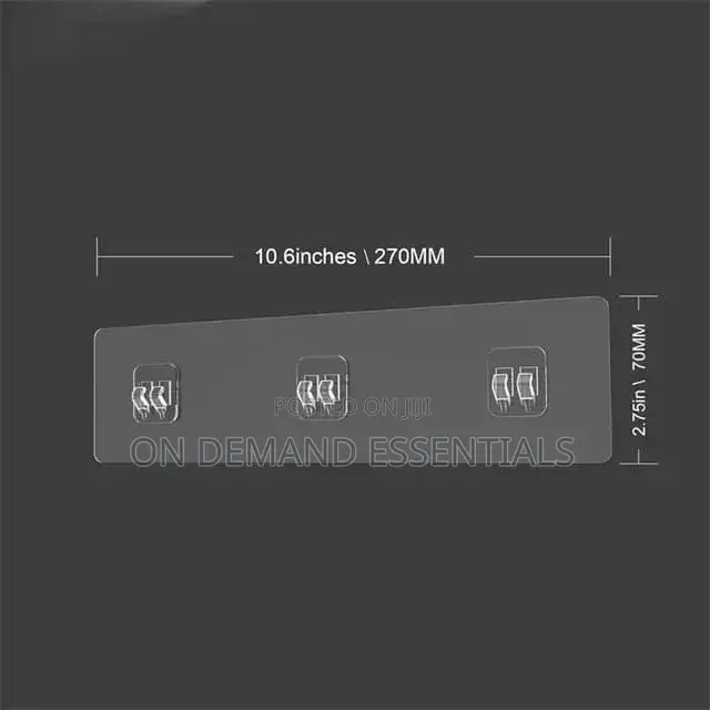 2pcs Tripple Adhesive Shower Caddy Replacement Stickers