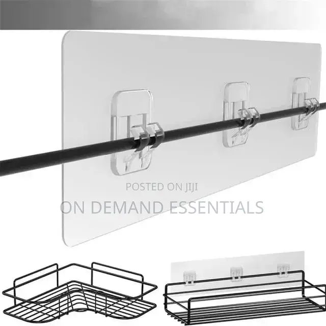 2pcs Tripple Adhesive Shower Caddy Replacement Stickers
