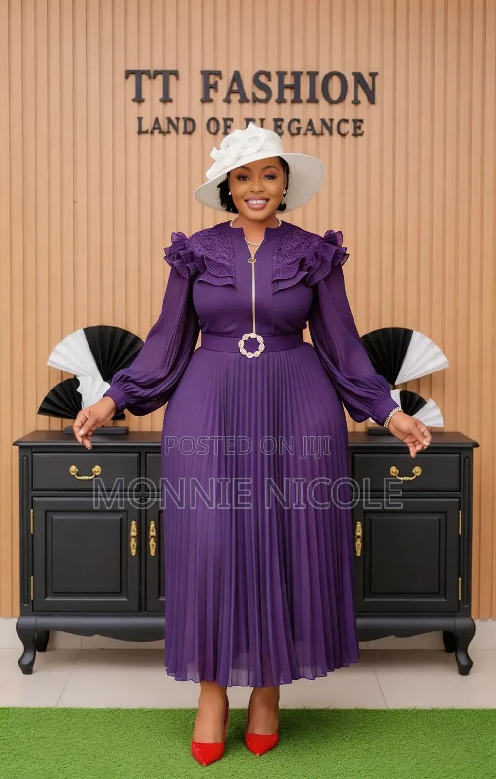 High Quality Turkey Chiffon - Elegant Funeral Dress