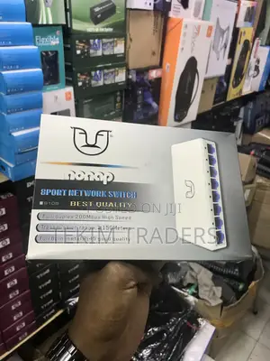 Nonap 8-Port Fast Ethernet Switch 200Mbps Full Duplex 150m