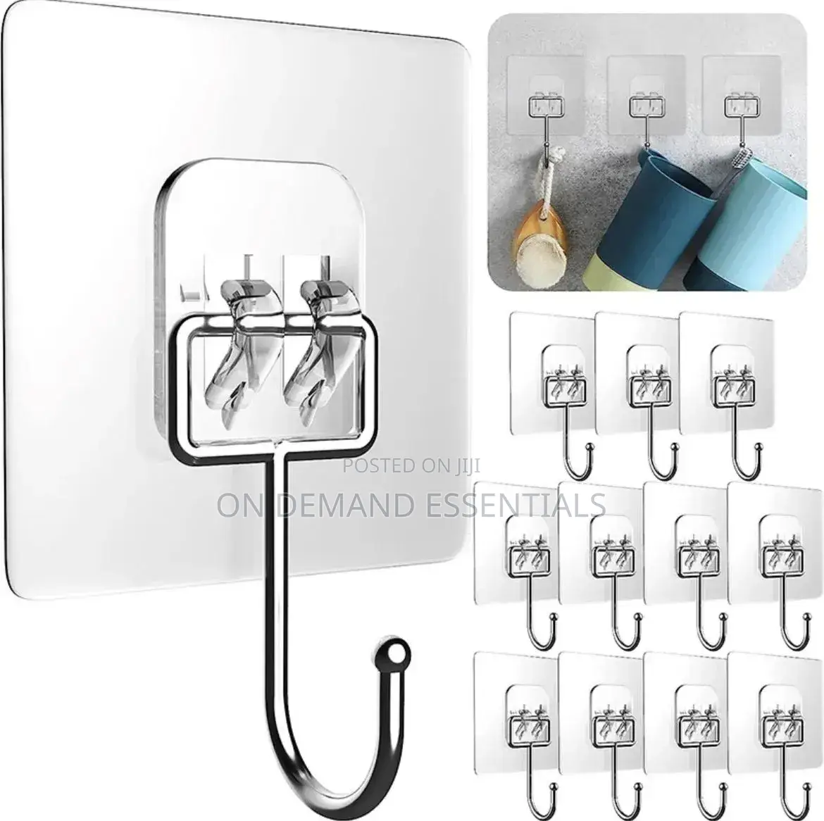 5 PCS Large Hooks Heavy Duty
