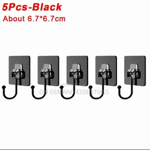 5 PCS Large Hooks Heavy Duty