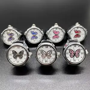 Finger Ring Watches, Small Adjustable Finger Watch