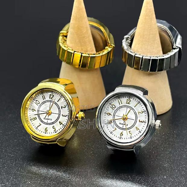 Finger Ring Watches, Small Adjustable Finger Watch - thumbnail 2