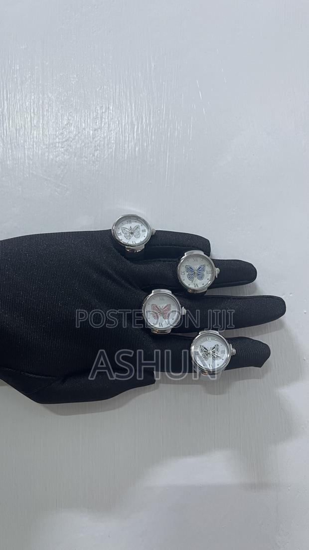 Finger Ring Watches, Small Adjustable Finger Watch - thumbnail 4