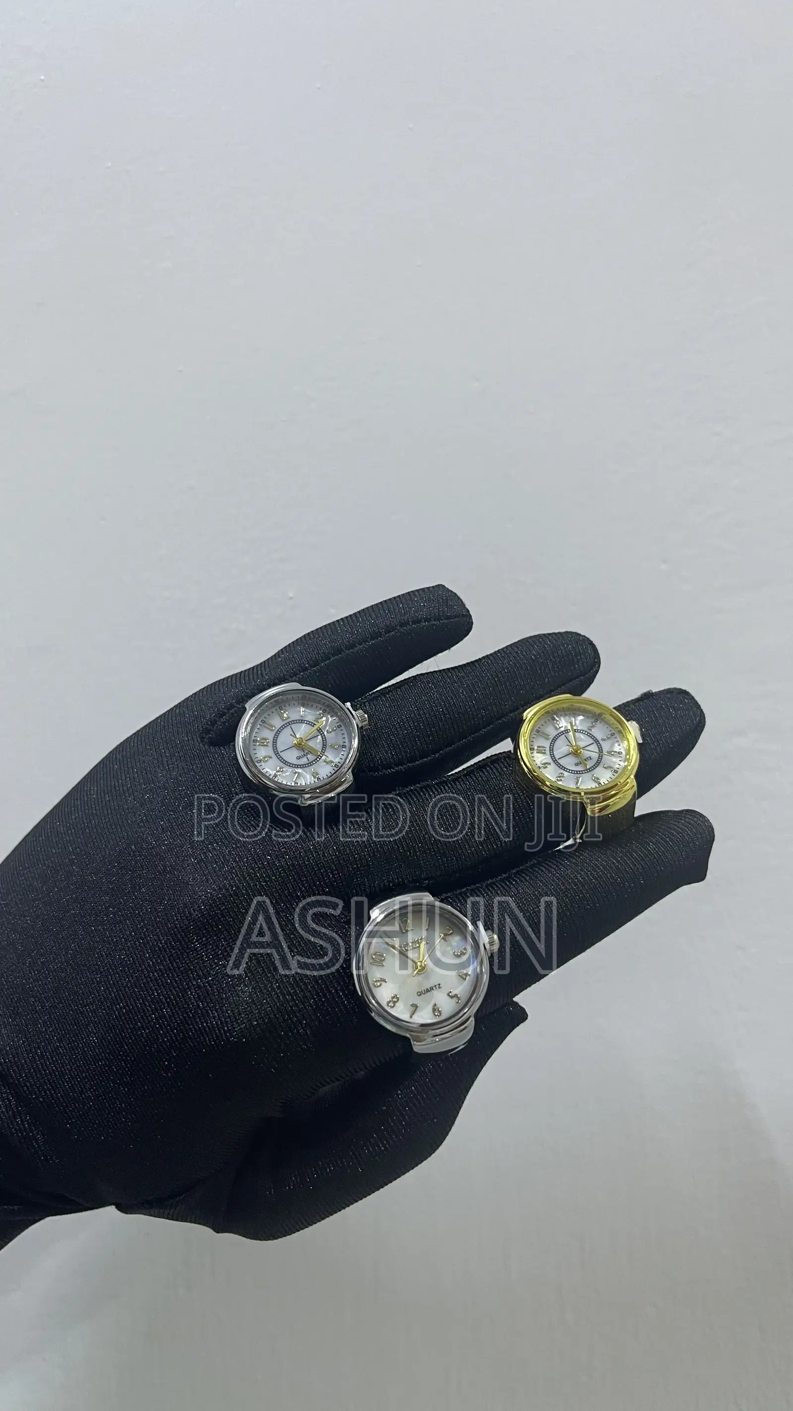 Finger Ring Watches, Small Adjustable Finger Watch