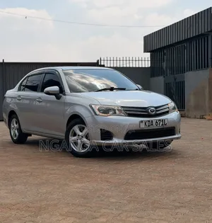 Toyota Axio 2013 Silver