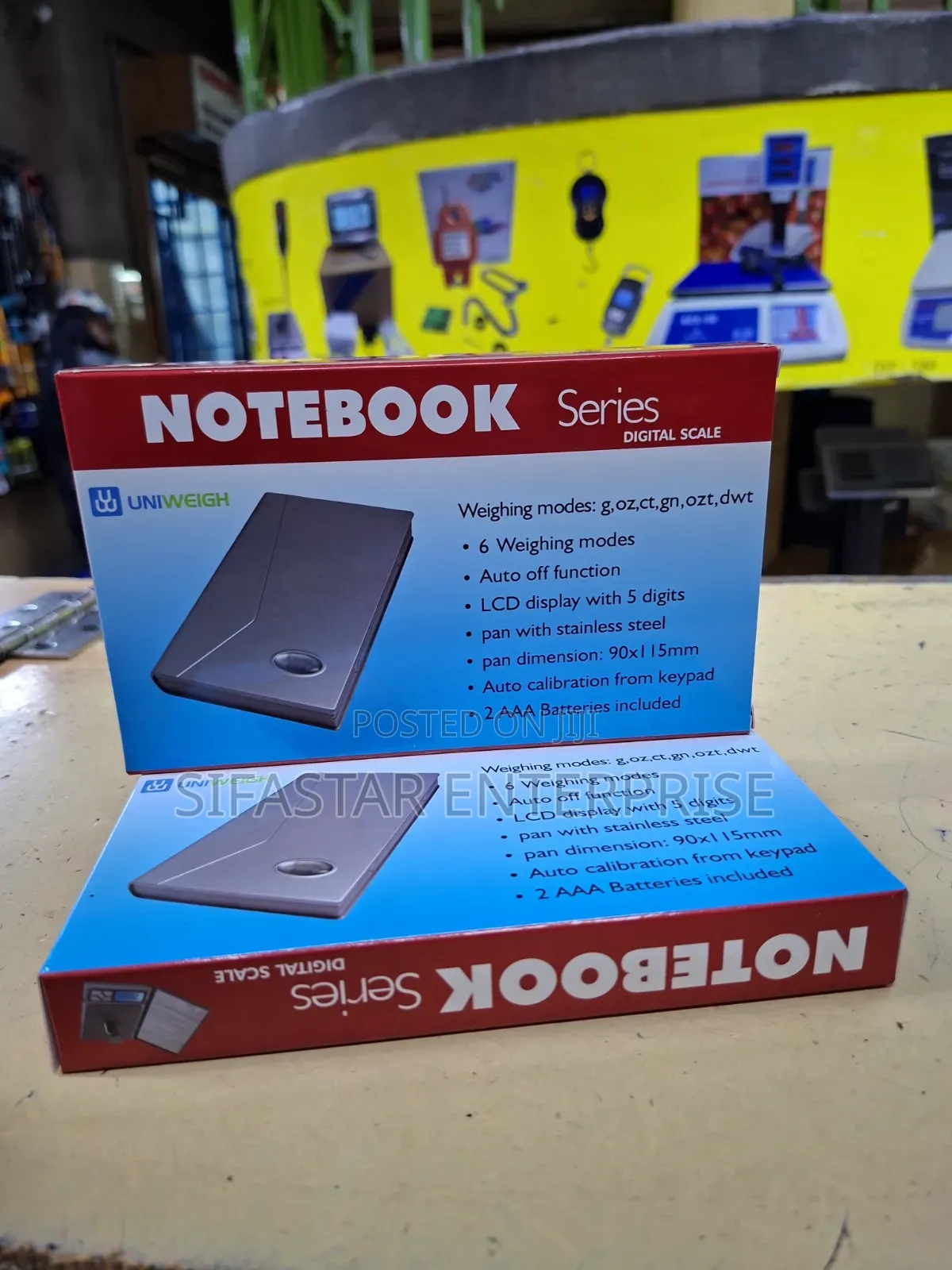 Notebook Gram Scale 0.01g -500g