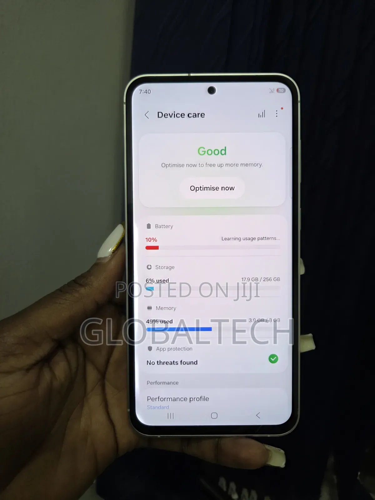 Samsung Galaxy S23 FE 256 GB White