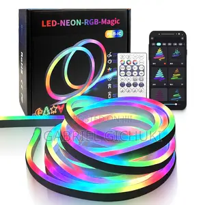 5m/10m RGB LED Neon Rope Lights Multi Color Dimmable Led Rope Lights